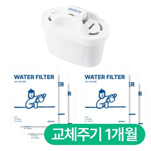 도토리  브리타 막스트라 호환 필터 케이스 + 주머니 필터 세트