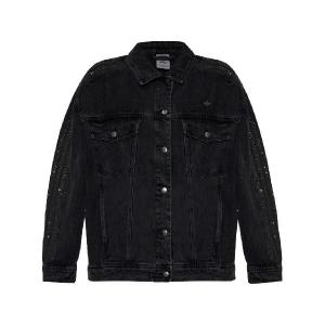 아디다스 Atlanta Rhinestone denim jacket IW3103