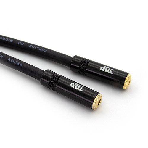 HDTOP  3.5mm 스테레오 FF 연장 케이블