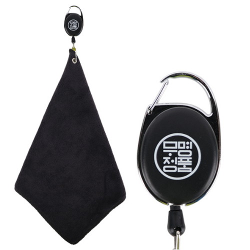 무명정품  골프공타올 클럽헤드 닦이 오토릴타올