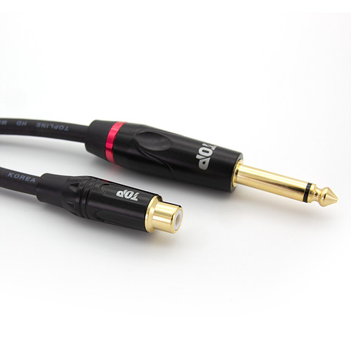 HDTOP  RCA TO 5.5mm 모노 케이블