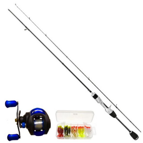 엘마운틴 모던 베이트 UL 루어낚싯대 18+1볼 베이트릴 루어낚시 세트