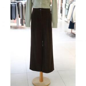 리스트 코듀로이 원턱 와이드 팬츠 TWWSLO82210