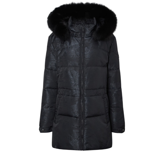 LF 닥스골프 130주년 패턴 구스다운 중힙 점퍼 DNJU4D755CG