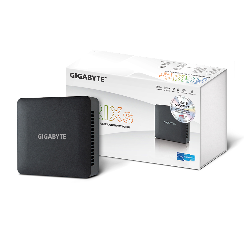 GIGABYTE BRIX s GB-BRi3H-1315 대원씨티에스