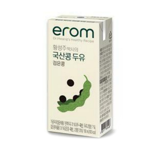 이롬 황성주 국산콩 두유 검은콩 190ml