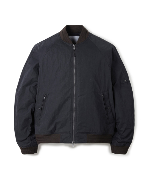 시리즈 면혼방 워싱_MA-1 SAUAW24011BKX