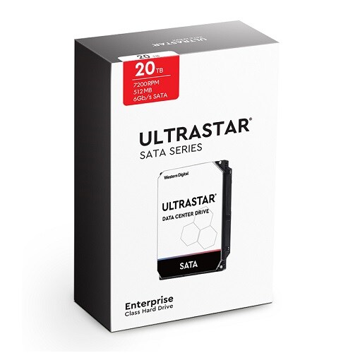 Western Digital WD Ultrastar DC HC560 박스 패키지 7200/512M WUH722020BLE6L4 [2x20TB]