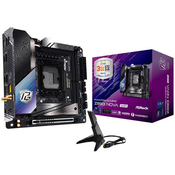 ASRock  Z890I Nova WiFi 에즈윈