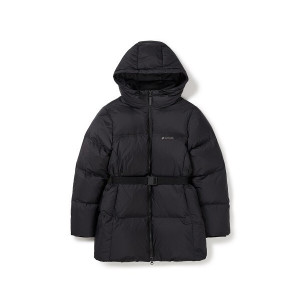 스노우피크 티피코 후드 벨티드 다운 자켓 S24WWTDJ03BK