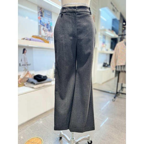 플라스틱아일랜드 부츠컷 기모팬츠 PQ4WP083