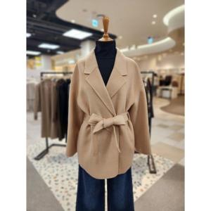 리스트 여성 벨티드 하프 코트 TWHJKO82070