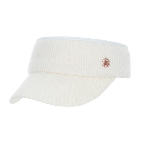 블랙앤화이트  캐시미어 니트 바이저 8704LXAS_IVORY