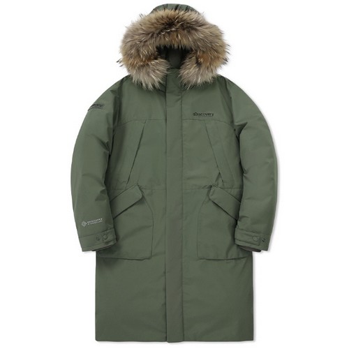 디스커버리익스페디션 베르겐 고어 윈드스토퍼 구스다운 롱패딩 DMDJ7O046-LKS