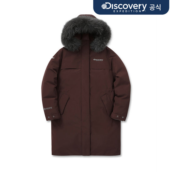 디스커버리익스페디션 베르겐 고어 윈드스토퍼 구스다운 롱패딩 DWDJ7P046-BDS