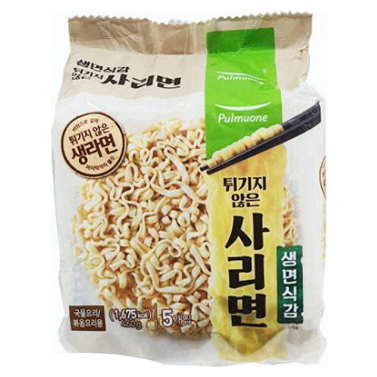 풀무원  자연은 맛있다 튀기지 않은 사리면 92g