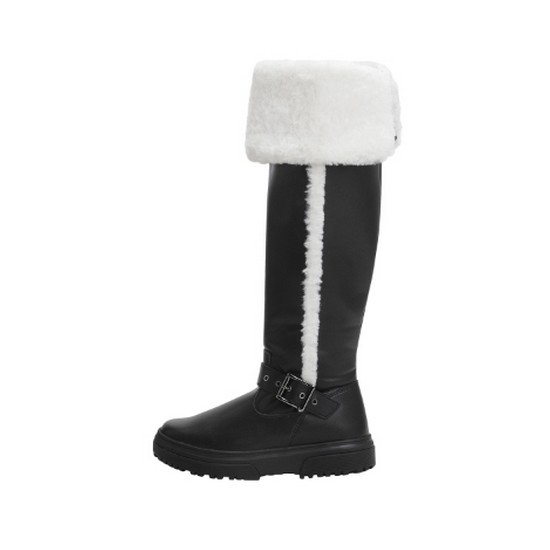 마스터바니에디션  퍼 믹스 스파이크리스 롱부츠 421D4SE504_BK