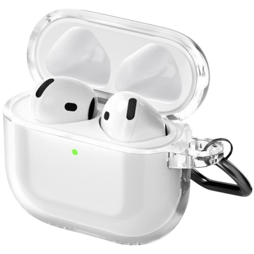 신지모루  에어팟4 변색방지 투명 케이스
