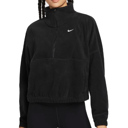 나이키 원 써마 핏 오버사이즈 하프집 플리스 탑 FV7956-010