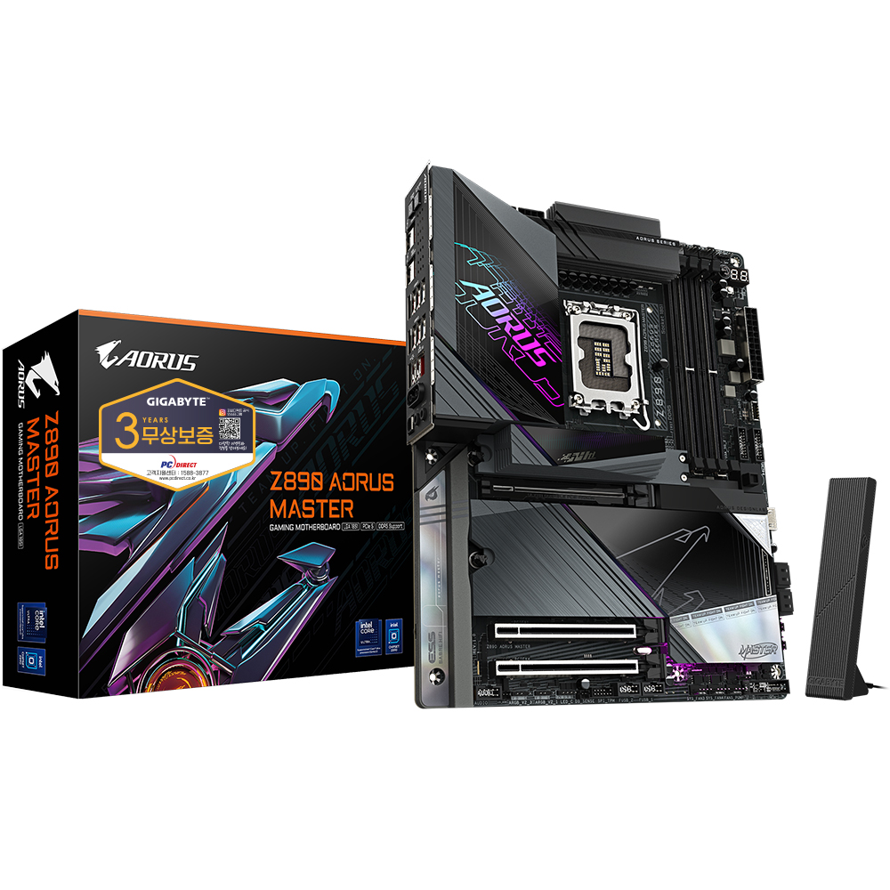 GIGABYTE  Z890 AORUS MASTER 피씨디렉트