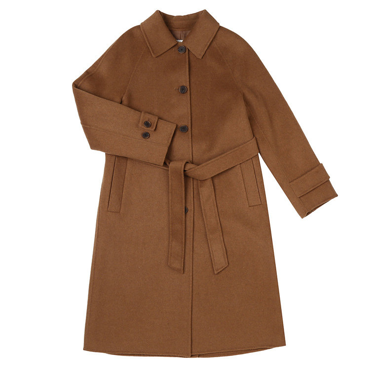 쉬즈미스 여성 울 혼방 레글런 핸드메이드 코트 SWHCTO42030