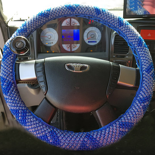 핸드메이드 구슬 핸들커버 사선타입 450mm