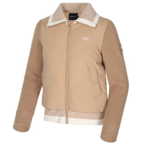 와이드앵글  CO 와글 스웨터 하이브리드 다운자켓 WWW24553E2