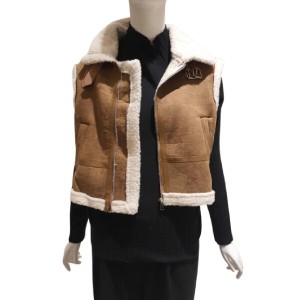 OZOC 숏 무스탕 베스트 FOSWCVA501P