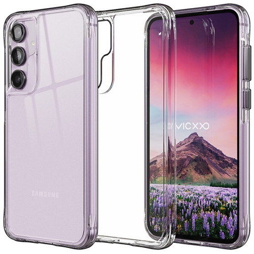 VICXXO  갤럭시A55 레빅쉴드 투명 케이스