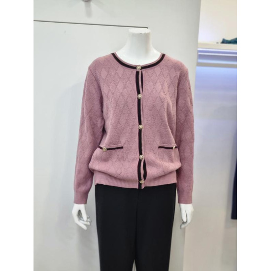 벨리시앙 포켓 라운드넥 가디건 KT3413