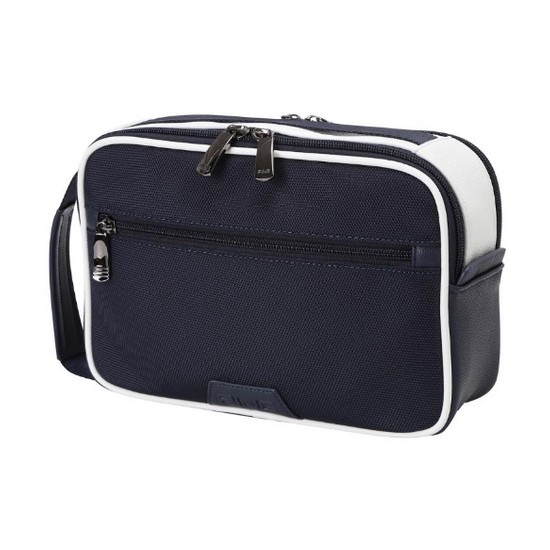 핑  배색 포인트 파우치백 111D4BG381_NA