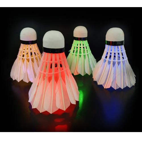 스포홀릭  LED 야광 셔틀콕 4개입