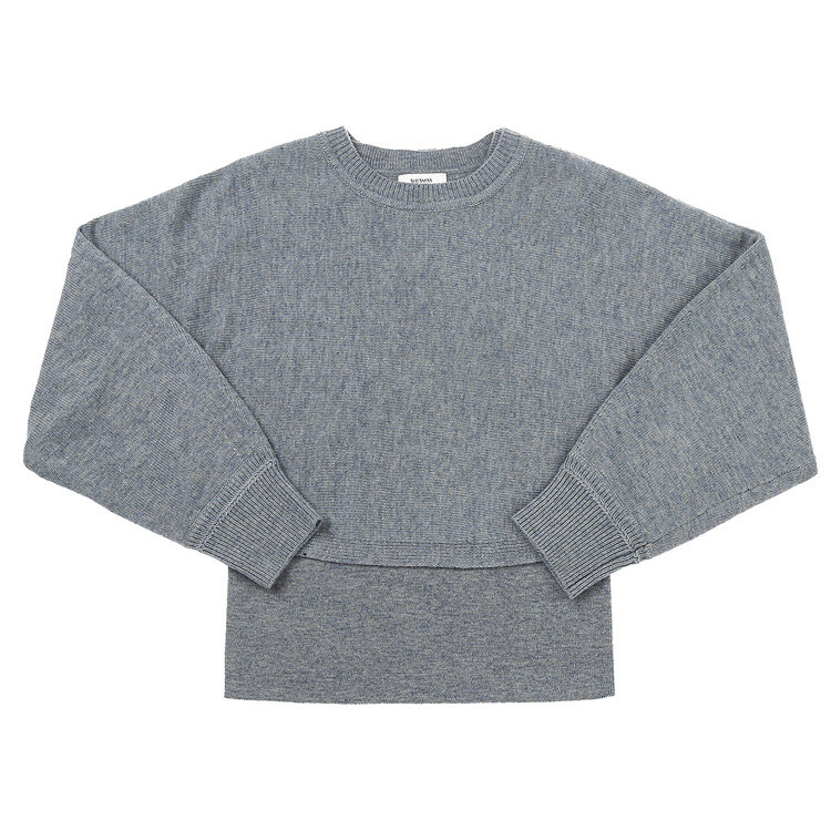 쉬즈미스 여성 레이어드 니트 풀오버 SSKPOO41080