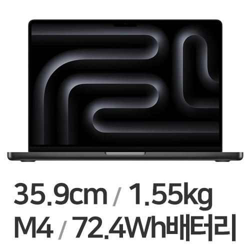 M4 10core 10GPU 블랙[램16GB, SSD 1TB] 이미지 129466624