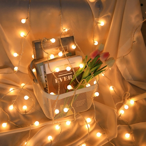 쭈니스토리지  LED 앵두전구 80구 10M