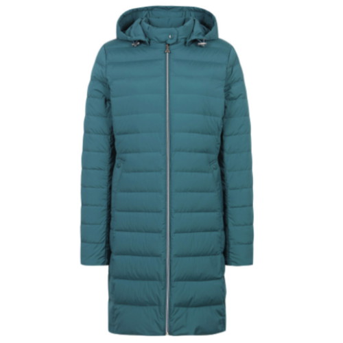 올포유  경량 후드 롱 구스 다운 점퍼 AWDJM9101