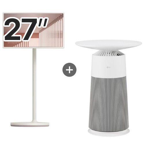 LG전자 스탠바이미 27ART10DKPL + 퓨리케어 에어로퍼니처 AS064PWBAR