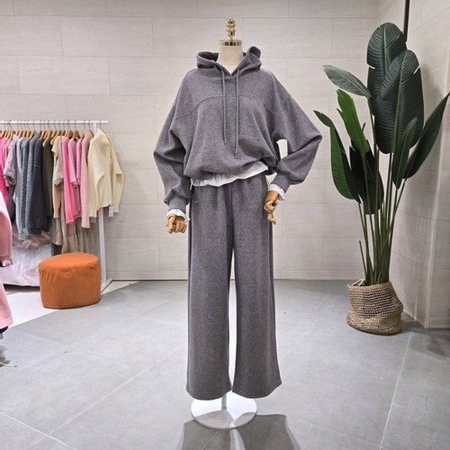 에잇컨셉 여성 톡톡 밑단 조리개 어썸 와이드팬츠세트 C23K7FTP006