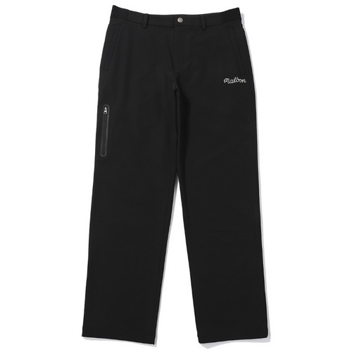 말본골프  세미 와이드 기모 팬츠 M4421PPT05BLK