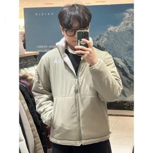 노스페이스  양면 후리스 패딩 리울웨이브 리버서블 자켓 NJ3NQ63A