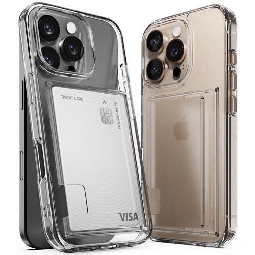 신지모루  아이폰15 프로 맥스 에어클로 카드슬롯 케이스