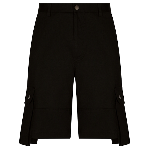 돌체앤가바나 스트레치 고튼 카고 쇼츠 GVQOHT FUFL8 N0000