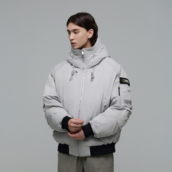 내셔널지오그래픽 아퀼라 블루종 다운 점퍼 N244UDW940