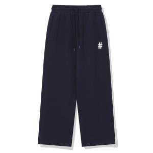 빈트릴 에센셜 해시태그 로고 기모 스웻 팬츠 NV BA244TP001