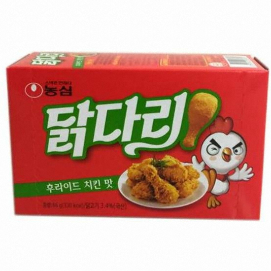 농심 닭다리 후라이드 치킨맛 66g [10개] - 에누리 가격비교