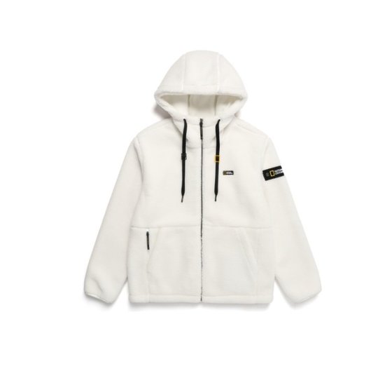 내셔널지오그래픽  코스토니 플리스 뽀글이 후드 집업 N234UFJ110