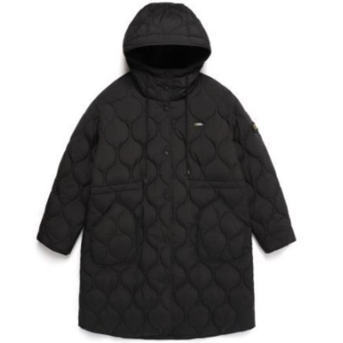 내셔널지오그래픽  엘크 후드 패딩 롱 점퍼 N244WPD011