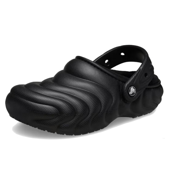 크록스 남녀공용 클래식 라인드 오버퍼프 클로그_210059-001