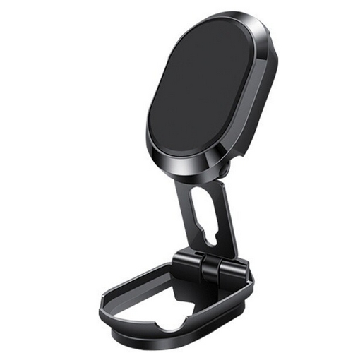 문화연필 더존 차량용 접이식 네오디뮴 자석 휴대폰 거치대 타원형 FN02