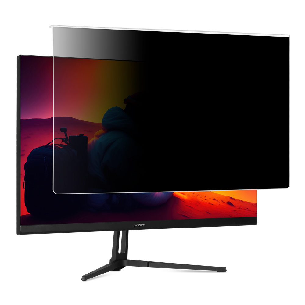 지클릭커  휴 쉴드 KOR 정보보안 거치식 모니터 보안기